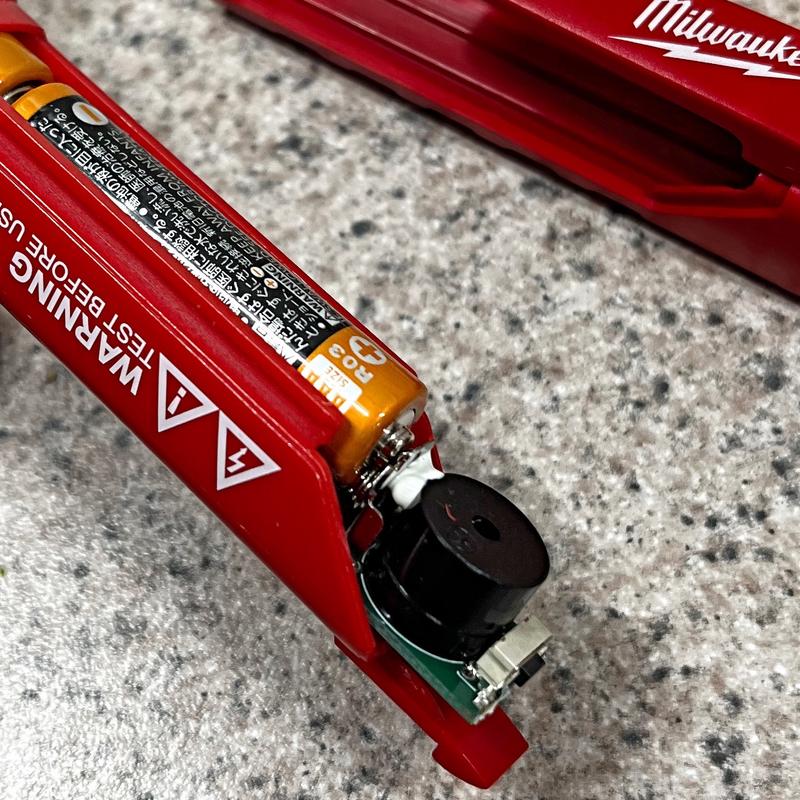 Milwaukee Dual Range Voltage Detector 2208-20 - The Home Depot