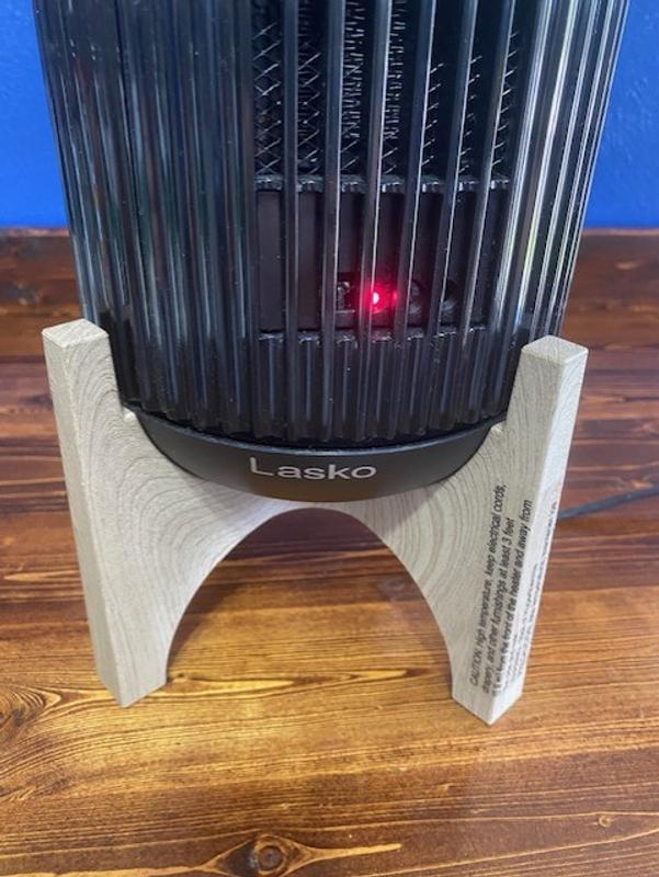Lasko Artisan Series 1500 W 15.5 in. Black Electric High