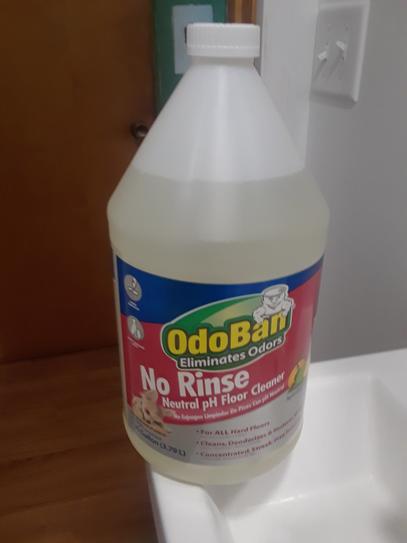 Odoban 128 Oz No Rinse Neutral Ph Floor Cleaner 9361b61 G At The