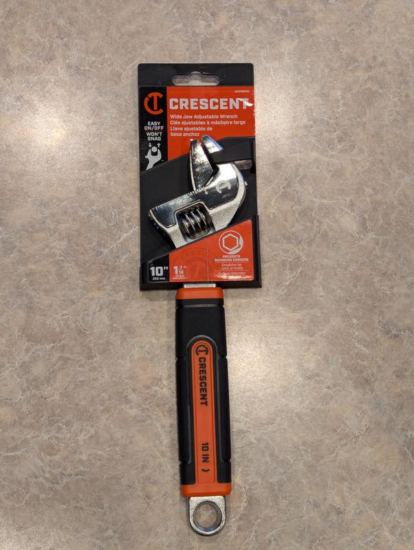 Crescent 6 in. Adjustable Wrench with Cushion Grip AC36CVS - The