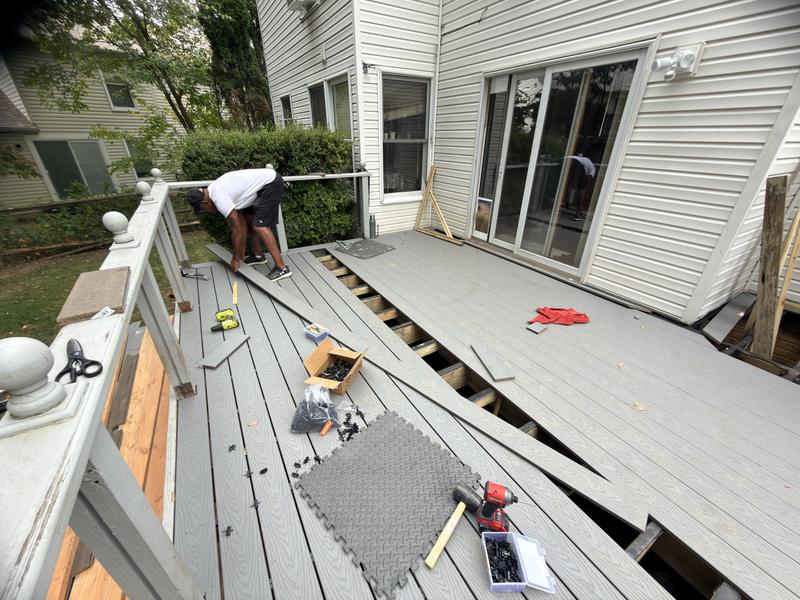 Trex Select 1 in. x 6 in. x 16 ft. Pebble Grey Grooved Edge