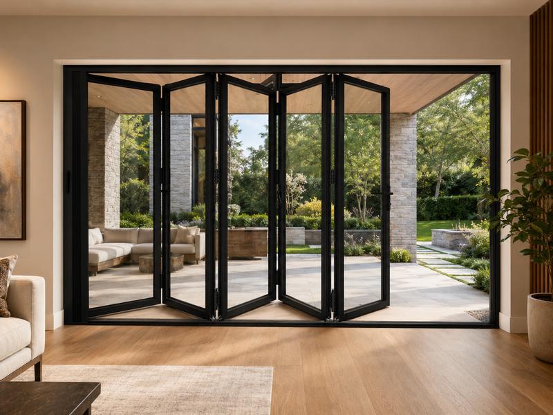 TEZA DOORS Teza B75 Series 120 in. x 80 in. Bifold 3-Panel