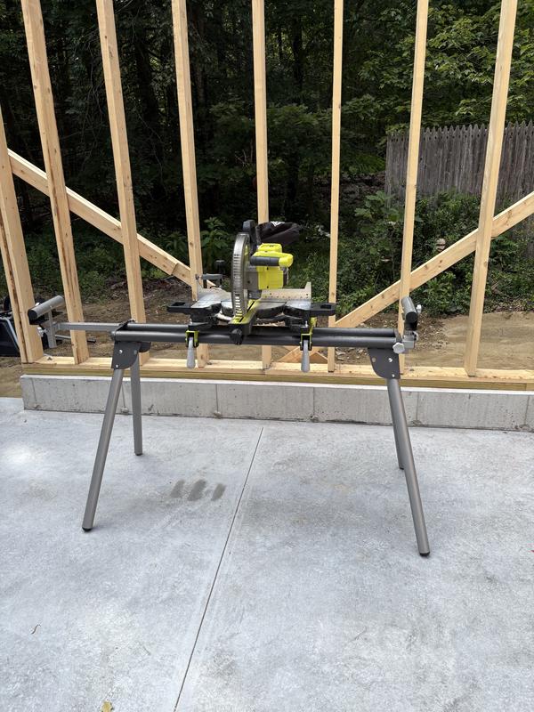 RYOBI 15 Amp 10 in. Corded Sliding Compound Miter Saw and