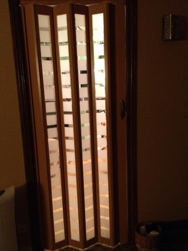 Spectrum 36 In X 80 In Century Pvc Vinyl Aluminum Frosted Square