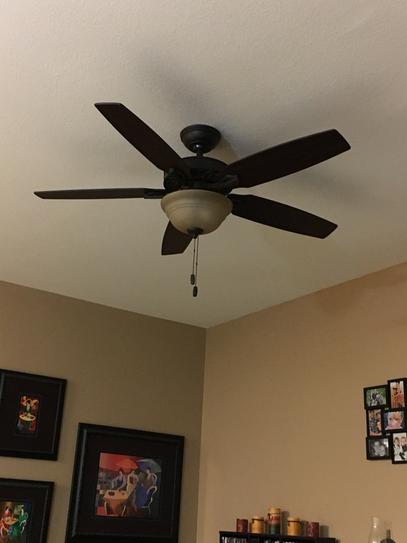 Hunter Heathrow 52 In Indoor Brushed Nickel Ceiling Fan With