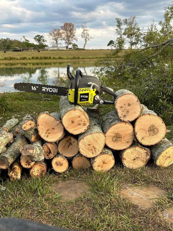 Reviews for RYOBI 18 in. 38cc 2-Cycle Gas Chainsaw with Heavy-Duty