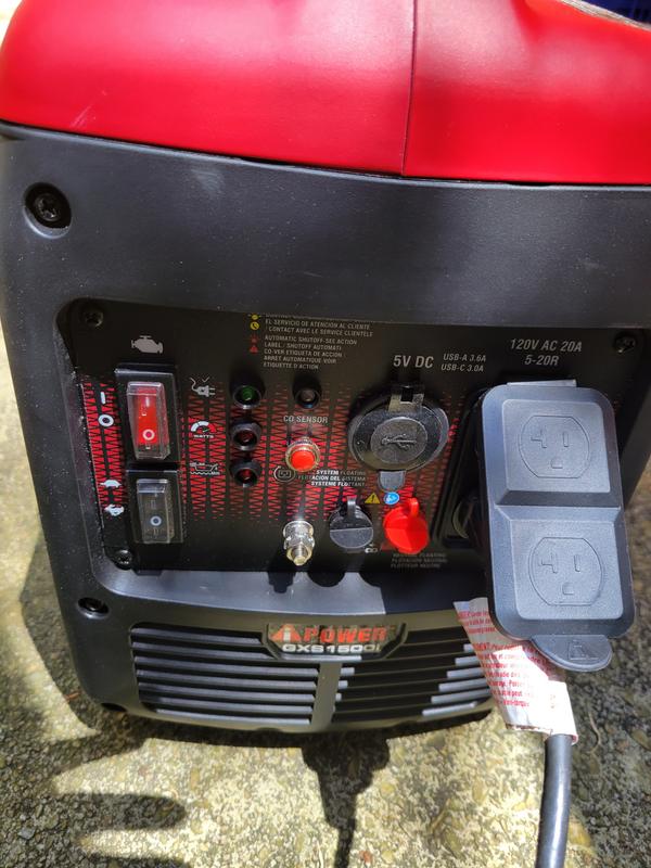 Reviews for A-iPower 1500-Watt Recoil Start Gasoline Powered