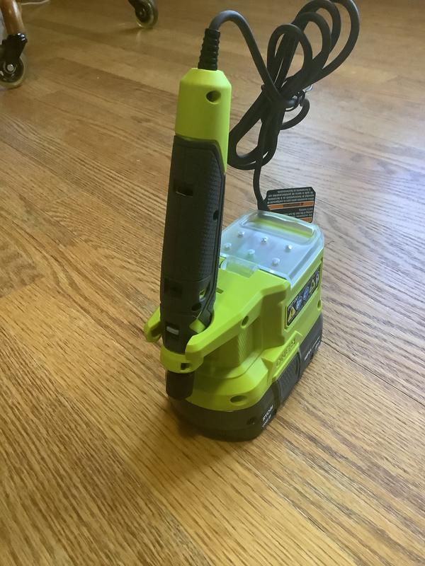 RYOBI ONE+ 18V Cordless Precision Craft Rotary Tool Kit – With 1.5Ah Battery, Charger & 15 Accessories