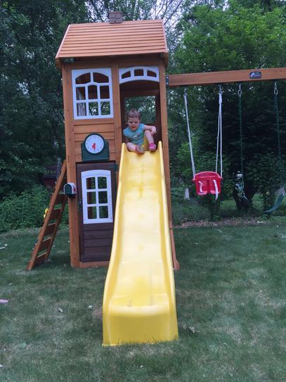 cedar summit mckinley wooden playset