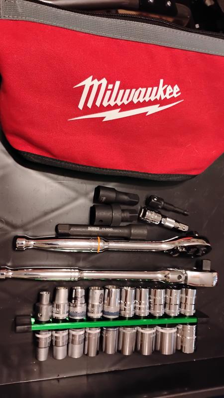 Milwaukee 12 in. Zipper Tool Bag in Multi-Color (3-Pack) 48-22