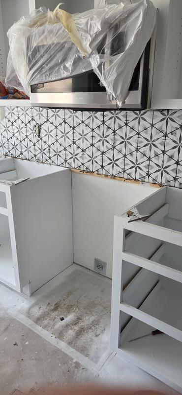 Merola Tile Classico Bardiglio Hex Daisy 7 in. x 8 in. Porcelain
