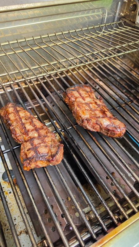 Nexgrill 4-Burner with Side Burner Propane Gas Grill in Graphite