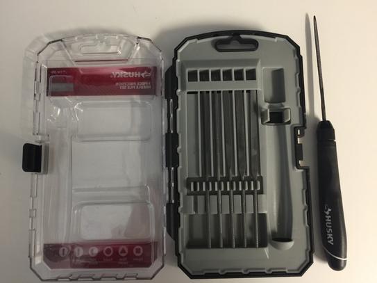 Steel Precision File Set with Storage Case (6-Piece)