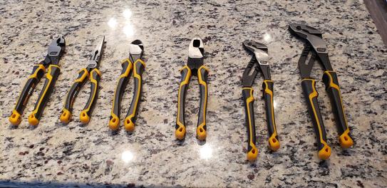 GEARWRENCH PITBULL Dipped Handle Mixed Plier Set (4-Piece GEARWRENCH PITBULL Dipped Handle Mixed Plier Set (4-Piece