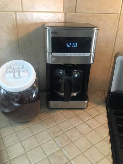 Reviews for Braun BrewSense 12-Cup Programmable White and Stainless Steel Drip  Coffee Maker with Temperature Control | Pg 1 - The Home Depot