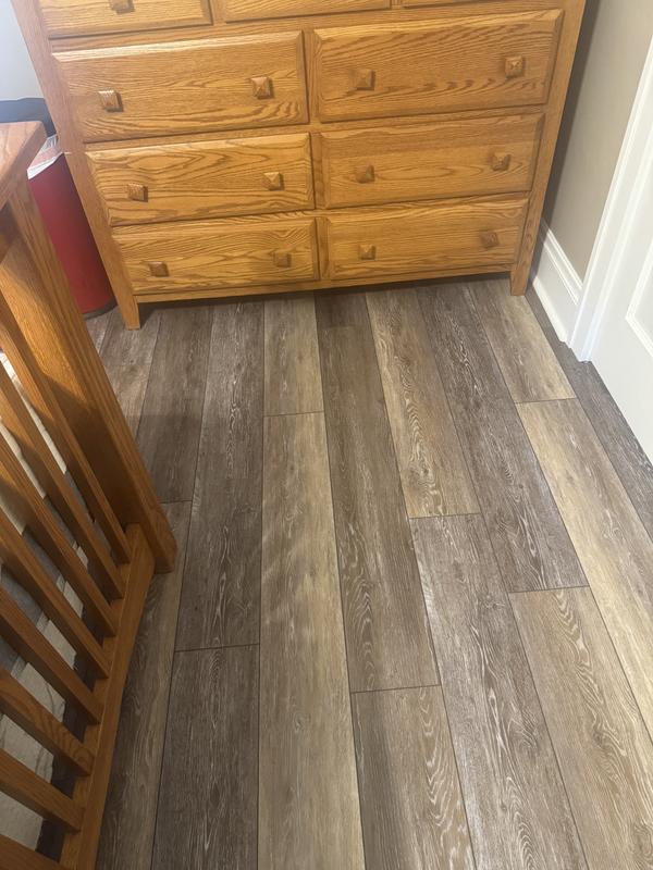 Reviews for Lifeproof Nutmeg Hickory 22 MIL x 7.1 in. W x 48 in. L