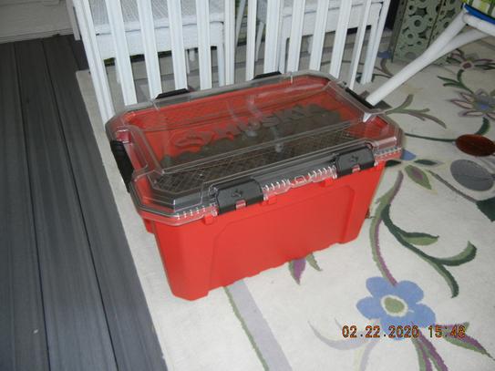thumbnail image 2 of Husky 5-Gal. Professional Duty Waterproof Storage Container With Hinged Lid In R 2 of 14