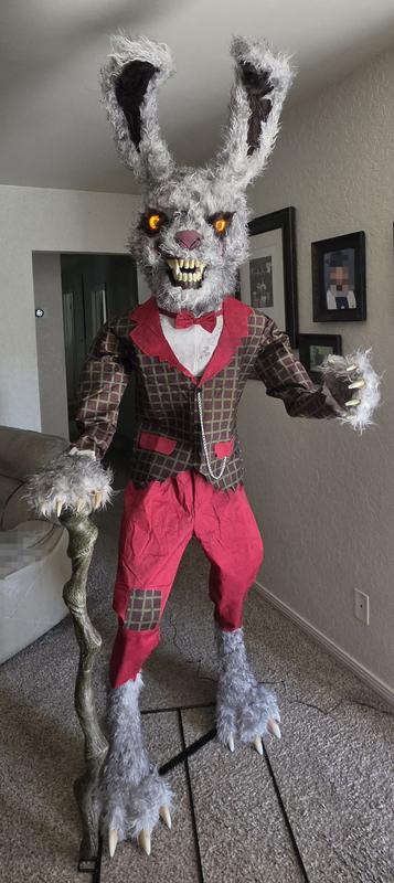 Home Accents Holiday 7 FT Wicked Woods Animated LED Horrifying