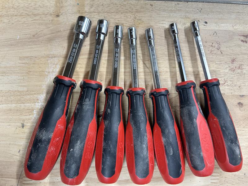 Milwaukee Metric HollowCore Magnetic Nut Driver Set (7-Piece) 48