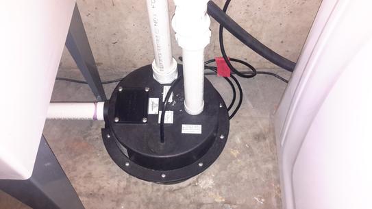 Little Giant WRS-6 Drainosaur Compact Sump Pump & Tank System - 1/3 HP, 46 GPM