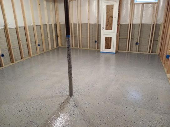 Rust Oleum Epoxyshield 2 Gal Gray 2 Part High Gloss Epoxy Garage