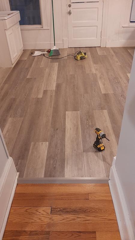 Lifeproof Banff Gray Hickory 22-MIL x 7.1 in. W x 48 in. L