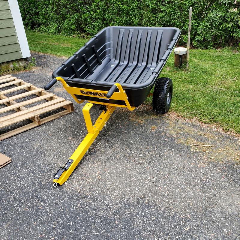 Reviews for DEWALT 800lb/10 Cu. Ft. Swivel/Dump Cart - Convertible