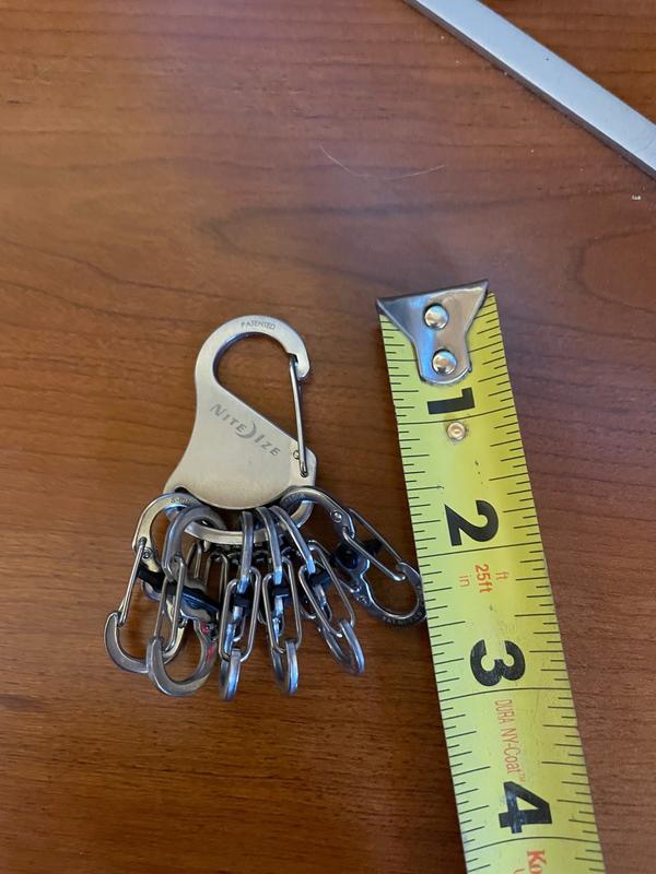 新品 NEIGHBORHOOD CARABINER KEYHOLDER Nite Ize Key Holder with Locking Carabiners KLK-11-R3 - The
