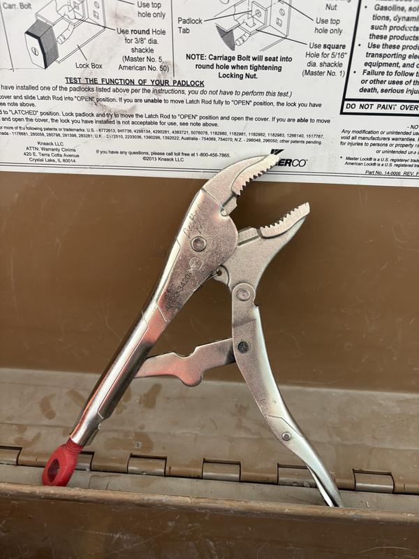 Milwaukee Torque Lock Locking Pliers Set with Long Nose, Straight