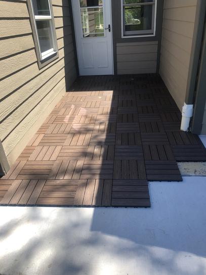 ボブ デッキ Reviews for NewTechWood UltraShield Naturale 1 ft. x 1 ft