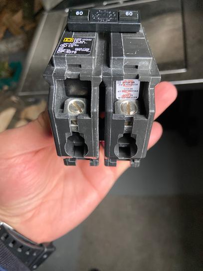 10 Pack HOM120CP Homeline 1 Pole 20 Amp 120/240V AC Plug In Square D - Foto 5