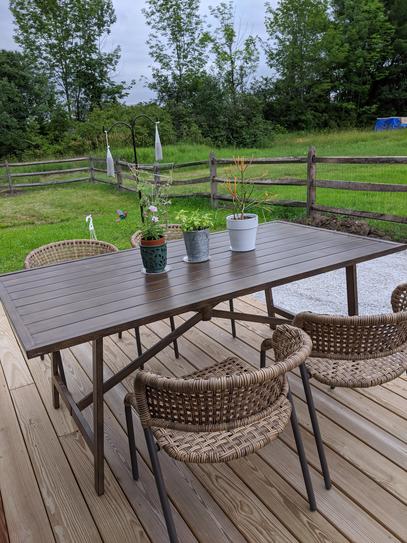 Ikea falholmen patio set sale