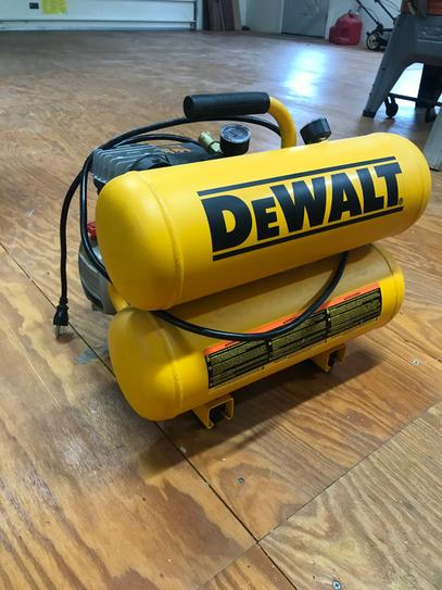 DEWALT D55153 1.1 HP 4 Gallon Electric Air Compressor for sale online 