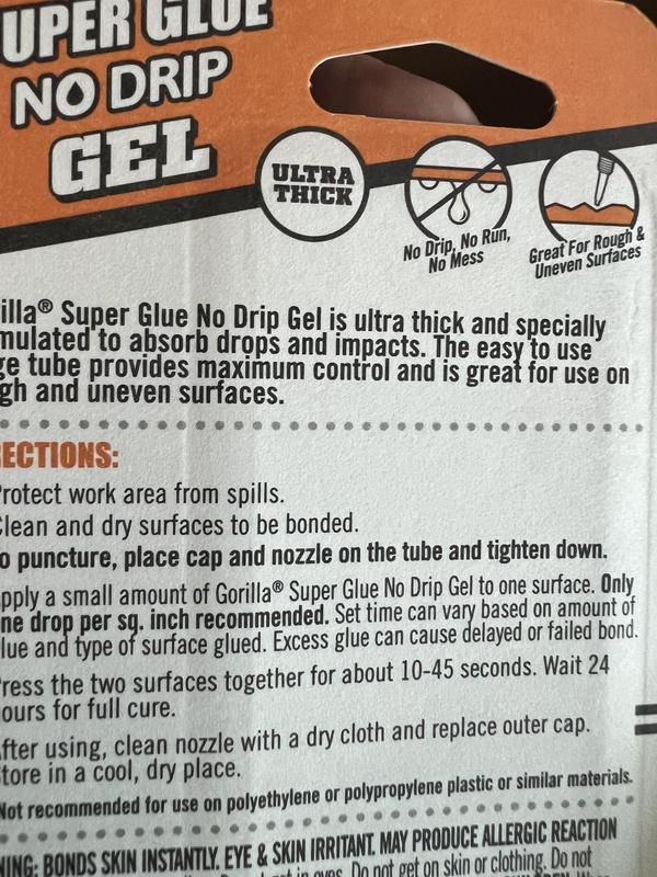 Gorilla Superglue ist ein Sekundenkleber für viele Anwendungen