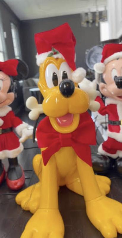 Disney 3.5 FT Animated Holiday Pluto 26SV25368 - The Home Depot