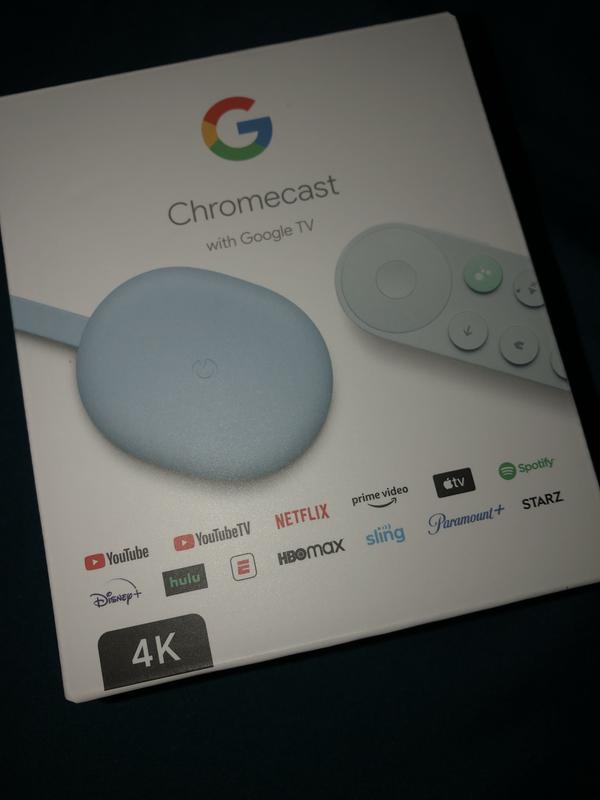 Google Chromecast with Google TV - Streaming Entertainment in 4K