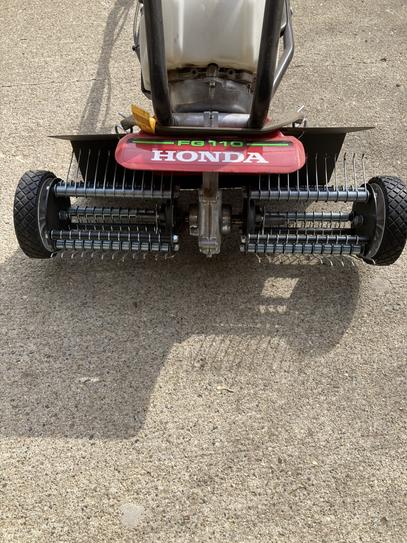 Reviews for Honda Dethatcher Kit for Honda FG110 Tiller Cultivator Pg 1 The Home Depot