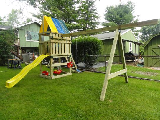 Swing N Slide Playsets Do It Yourself Alpine Custom Playset