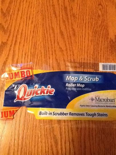 Quickie Jumbo Mop and Scrub Roller Sponge Mop with Microban 55MB8 - The  Home Depot