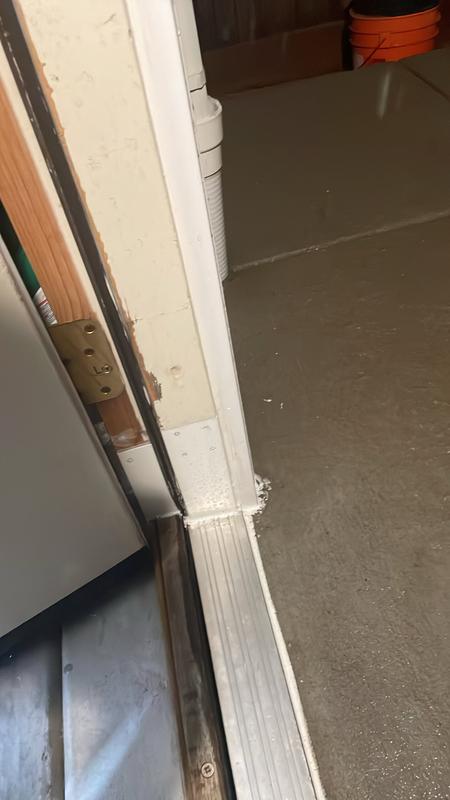 Unbranded BOSS-Rx 1-1/4 in. x 4-9/16 in. x 8 in. PVC Jamb Moulding Door Frame Rot Repair Kit