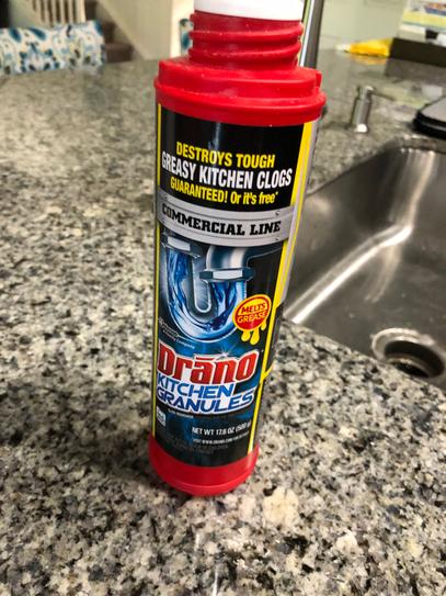 Reviews for Drano Commercial Line 17.6 oz. Kitchen Granules Clog Remover Pg 1 The Home Depot