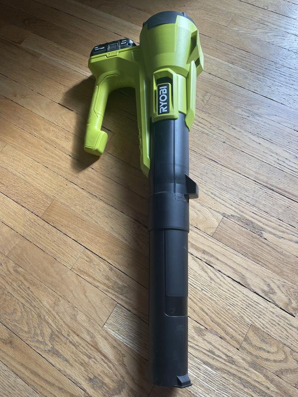 RYOBI ONE+ 18V 90 MPH 250 CFM Cordless Battery Leaf Blower/Sweeper