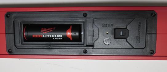 24 in. Redstick Digital Box Level with Pin-Point Measurement Technology W/ 700 Lumens LED Rechargeable Flashlight