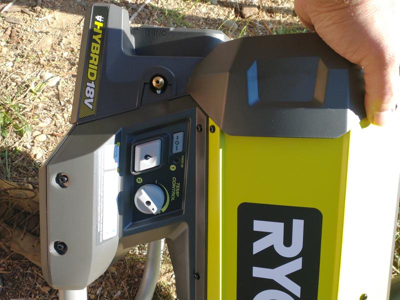 Home Depot Ryobi One Heater RYOBI 18V ONE+ Cordless Hybrid Forced