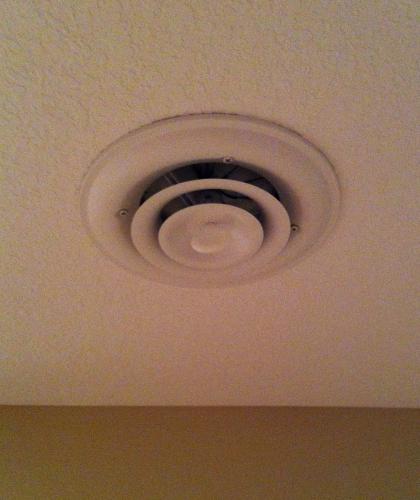 Speedi Grille 6 In Round Ceiling Air Vent Register White With