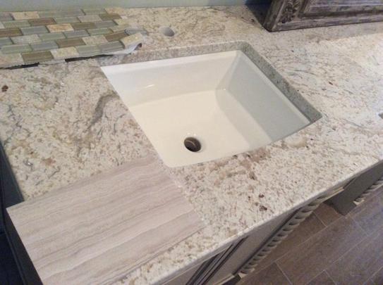 kohler archer white undermount rectangular bathroom sink