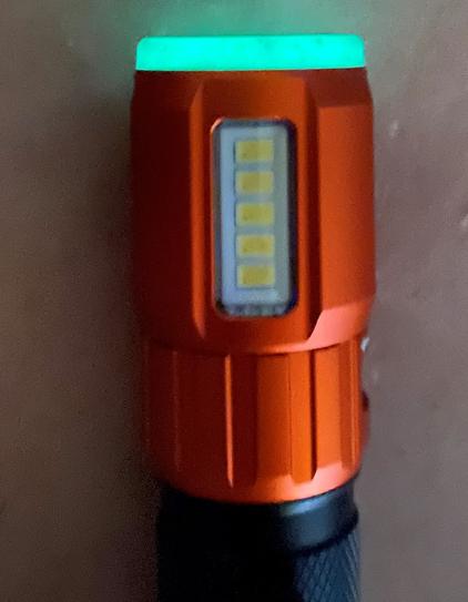 Klein Tools Rechargeable LED Flashlight with Worklight, 500 Lumens