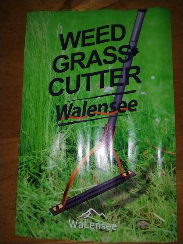 Manual Grass Cutter Dack Grass Whip With Double-Edged Serrated