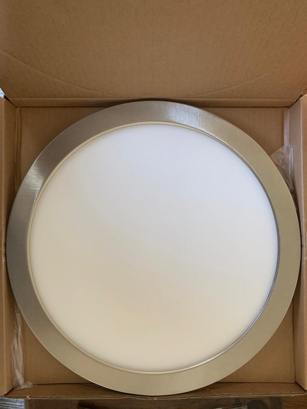 Have a question about Commercial Electric 15 in. Matte Black New Ultra-Low Profile Integrated LED Flush Mount 5CCT (2-Pack)? - Pg 2 - The Home Depot