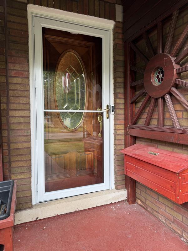 Andersen 2000 Series Full View Retractable Storm Door - The Home Depot